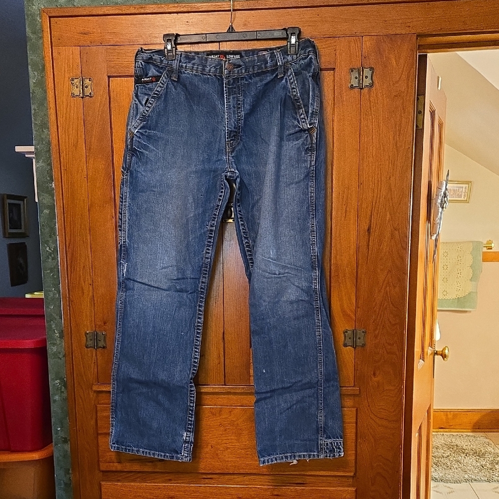 Ariat FR M4 LowriseWorkhorse Boot Cut Jeans - Size 36x34